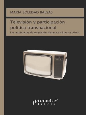 cover image of Televisión y participación política transnacional